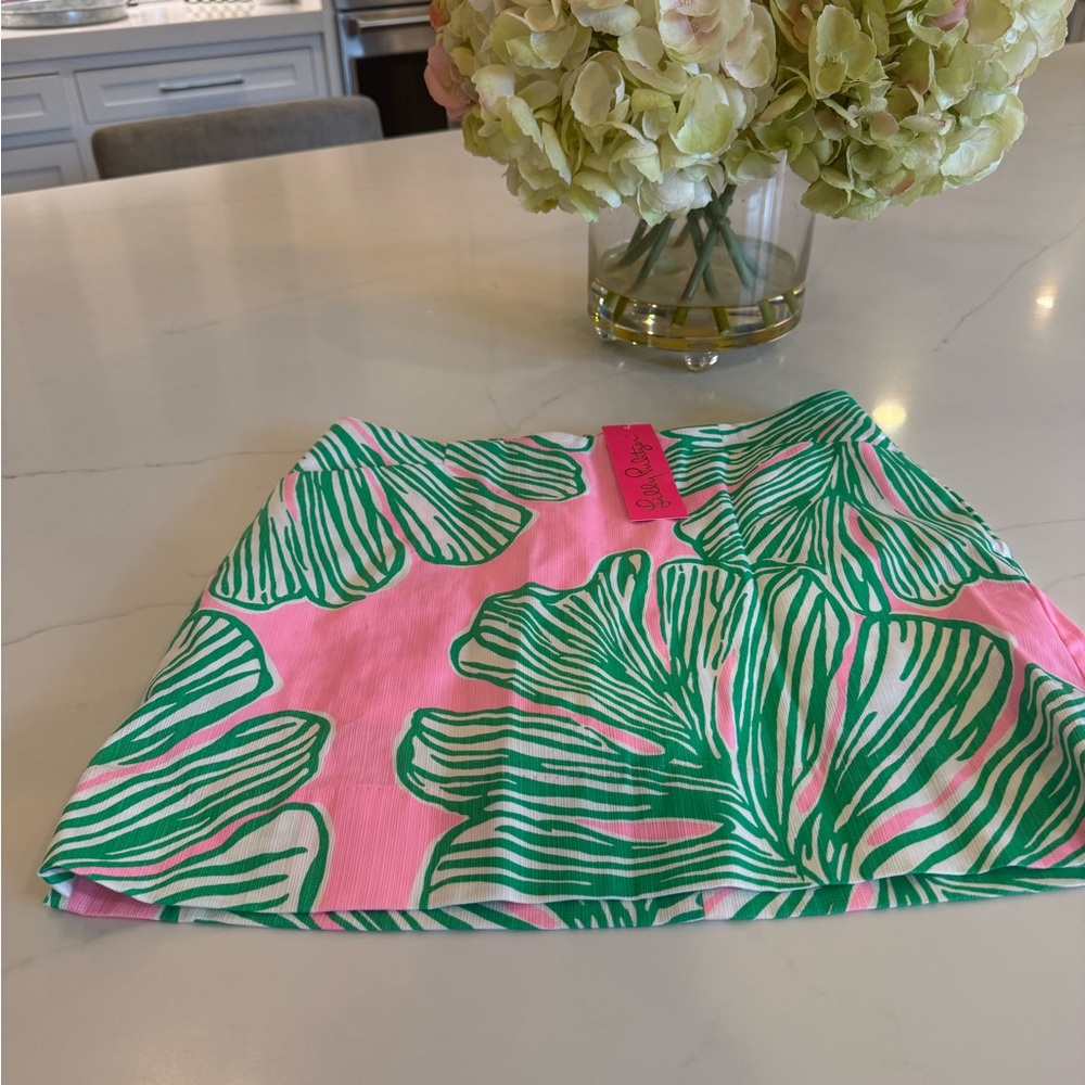 NWT Lilly Pulitzer Marigold Skort Mandevilla Baby who let the fonds out Sz 0 - Picture 4 of 13
